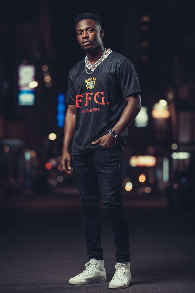 Football jersey X Ghana